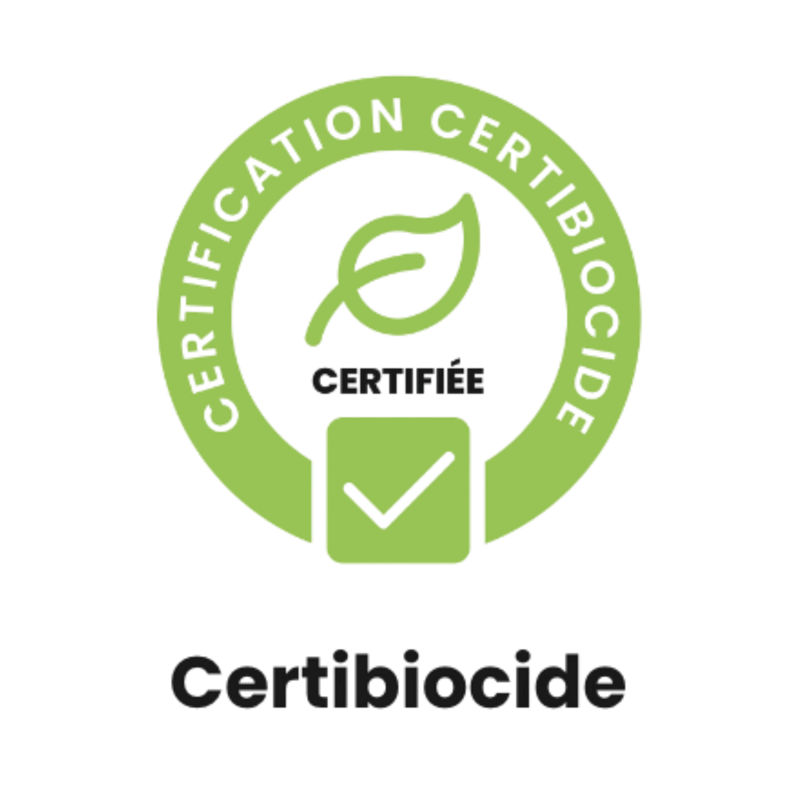 Certification "Certibiocide"